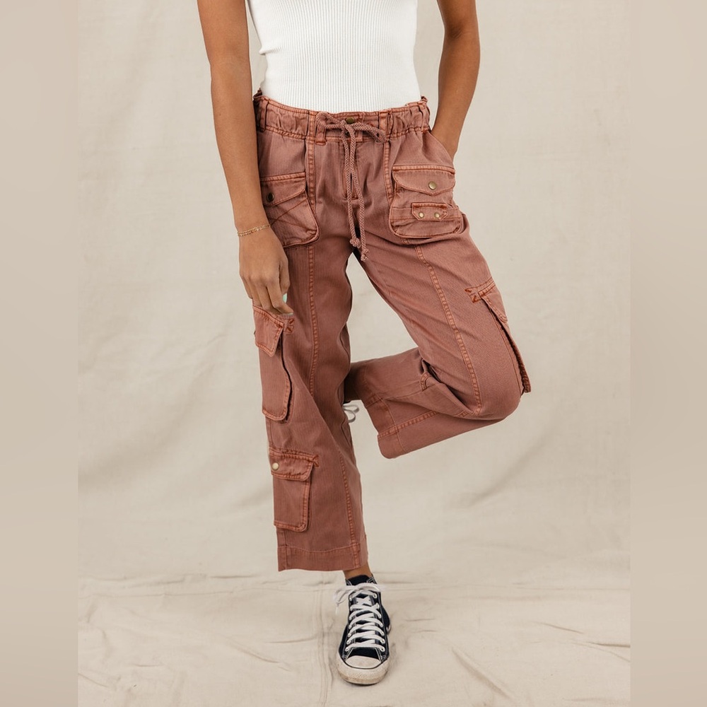 Free People Tahiti Cargo Pant Size Small New with tag